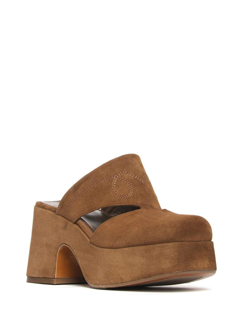 Zeppe in camoscio whiskey 2750 394 CURIOSITE 