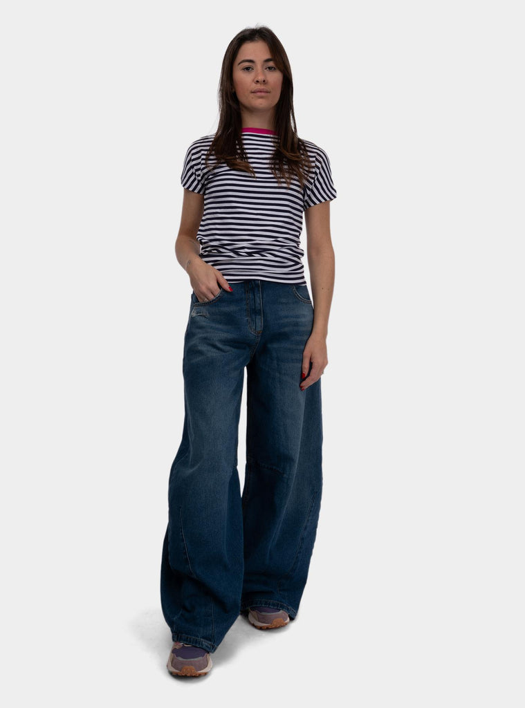 Jeaans donna Iride ballon denim IRIDE 3 GOD SAVE DENIM 