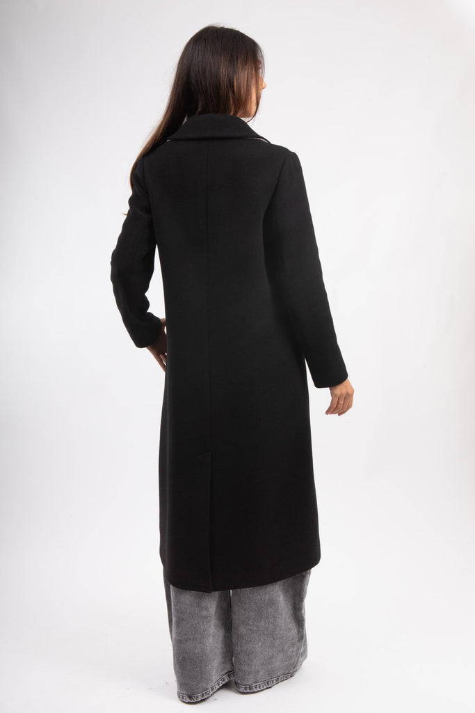 Cappotto lungo Nero AW25324T071 NERO NIU 