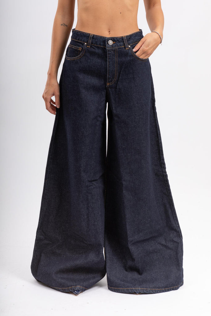 Pantagonna in denim Gemma 5 GEMMA-5 G000 GOD SAVE DENIM 