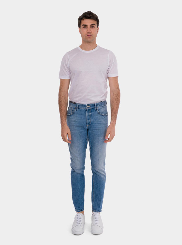 Jeans Reggae in denim di cotone TP05B0CA5630 ML38 PT PANTALONI TORINO 