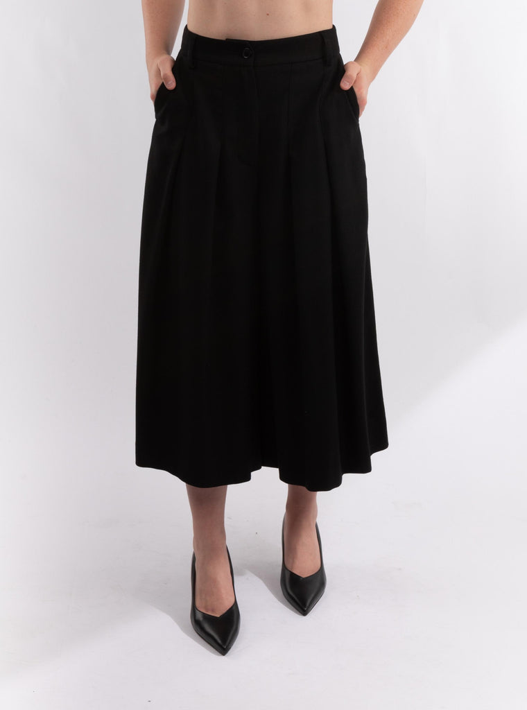 Gonna pantalone in flanella TARI 124 22 BLACK HANAMI D'OR 