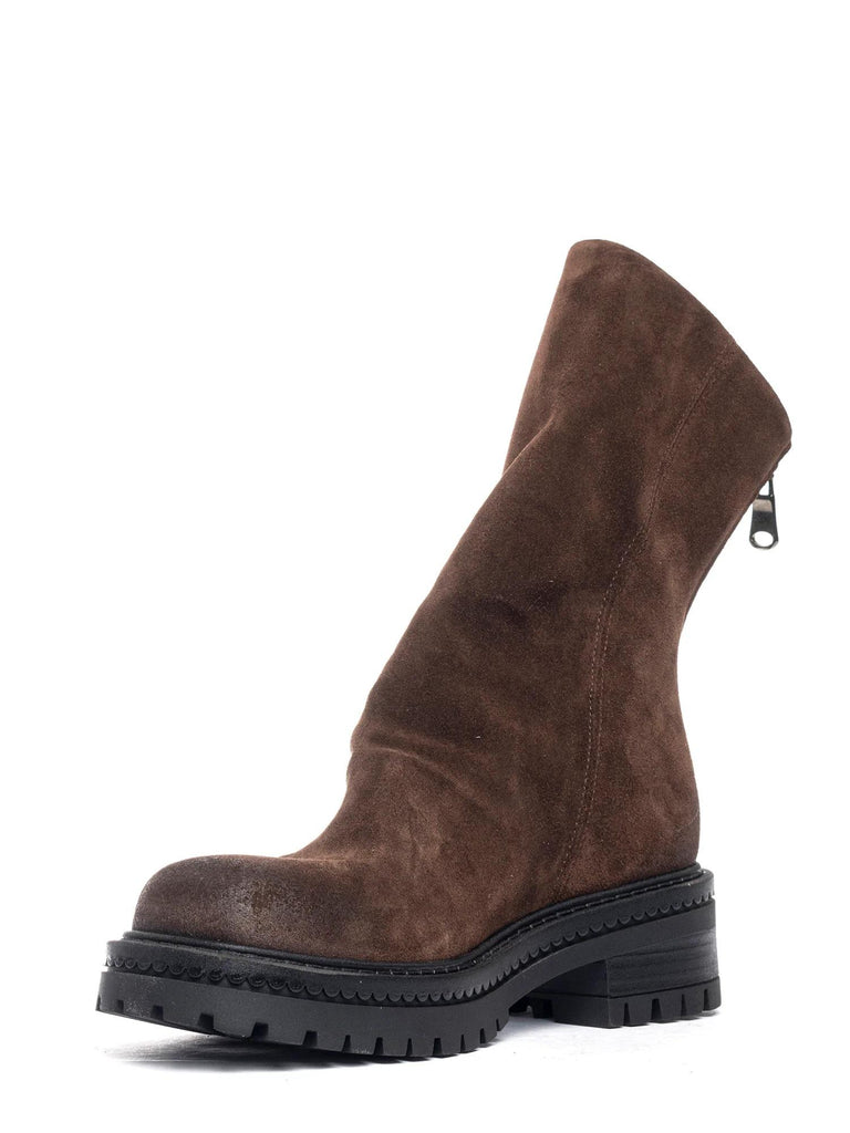 Tronchetti in camoscio marrone 2824 CAMOSCIO CORTINA CURIOSITE 