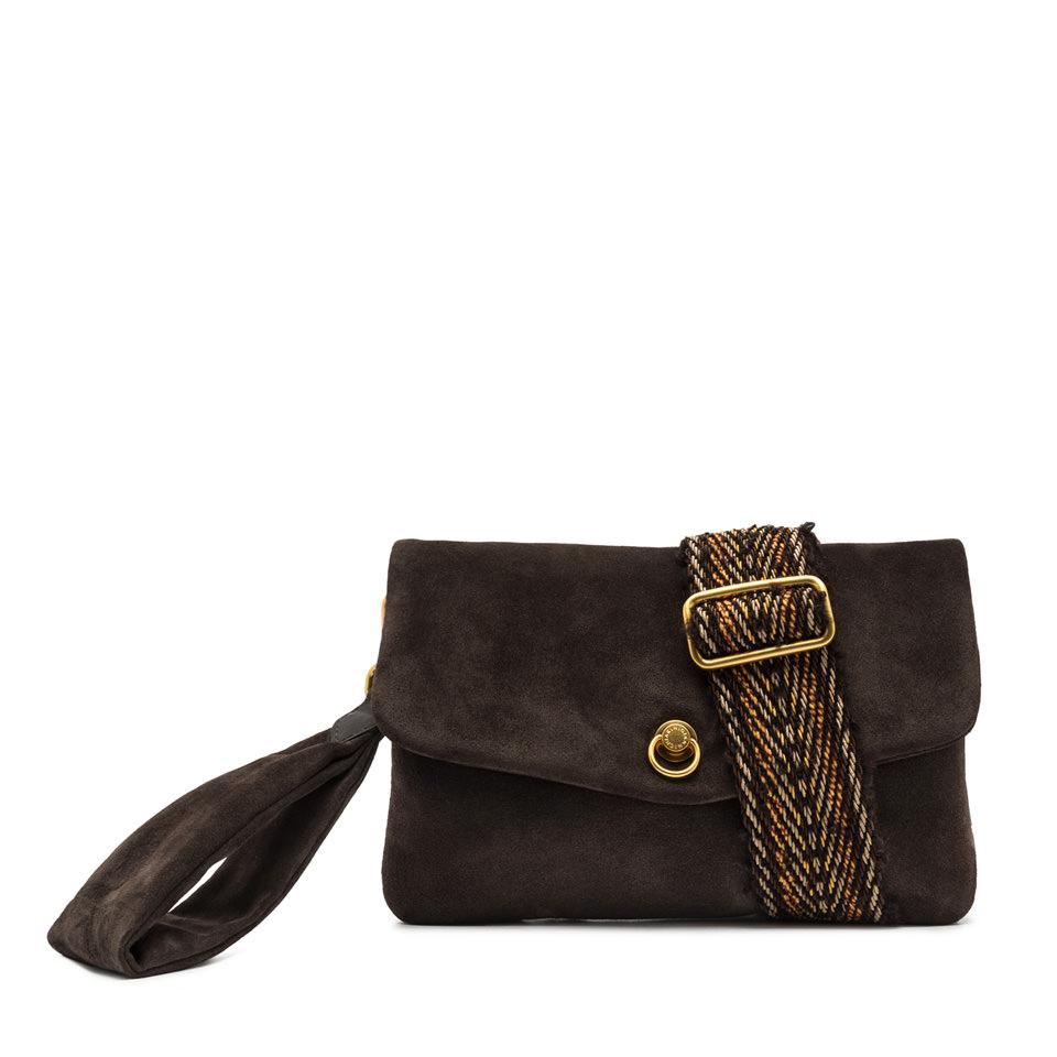 Borsa donna modello Mirea Moka BS 12030 CM-NASPM MOKA GIANNI CHIARINI 