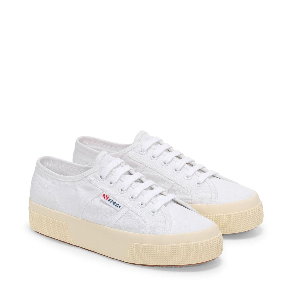 Superga 2740 cotu bianco 2740-COTU CLASSIC BIANCO SUPERGA 