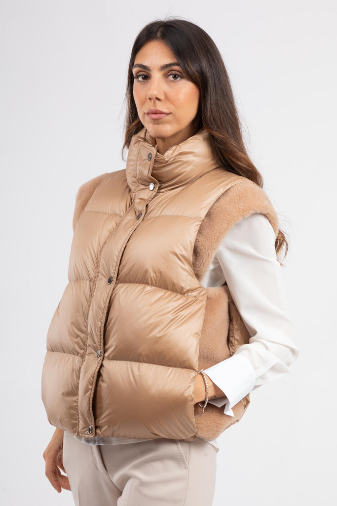 Gilet in piuma nylon ultraleggero S03452 2200M 46M PESERICO 