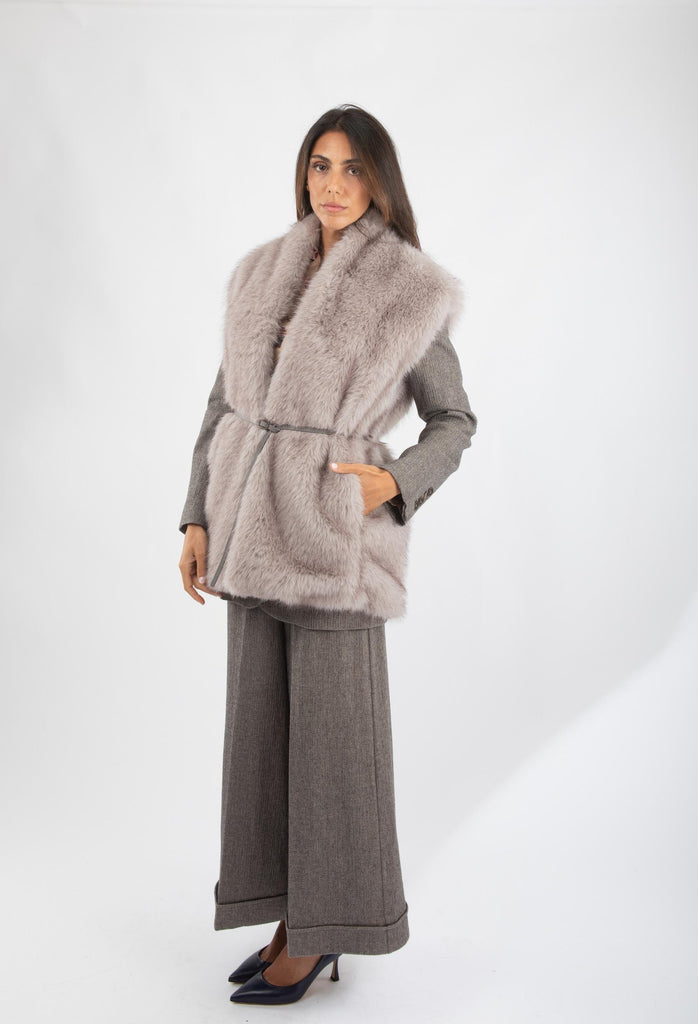 Gliet in ecopelliccia 521SD39001 S2041 ALESSIA SANTI 