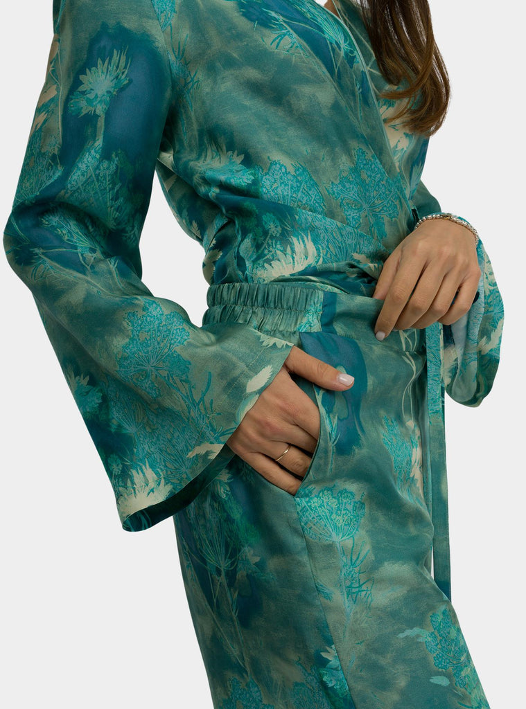 Pantalone Saul acquatic green SAUL 1311ACQUATIC GREEN HANAMI D'OR 