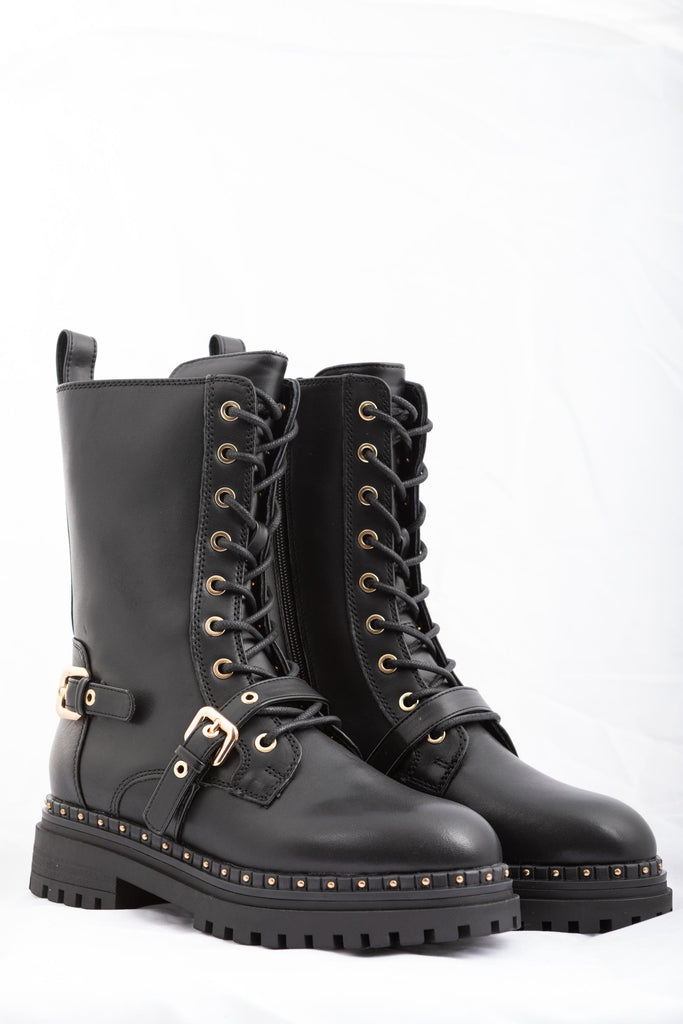 Anfibio Uma Nero F5URBAN06/LEA BLACK APEPAZZA 