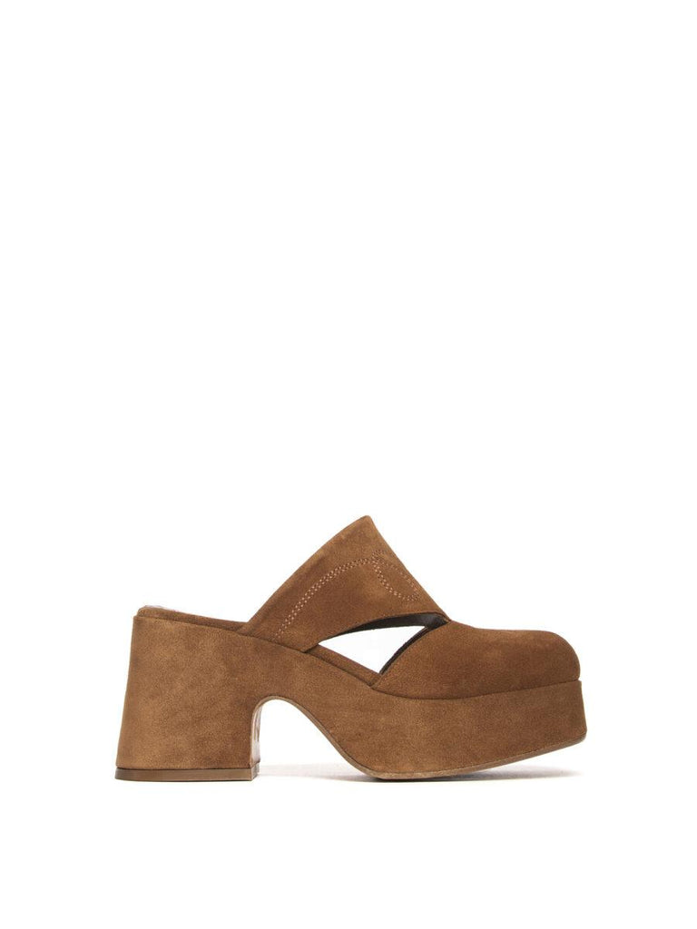 Zeppe in camoscio whiskey 2750 394 CURIOSITE 