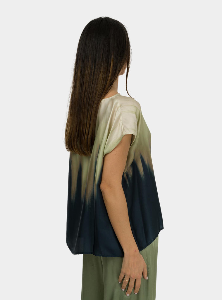 Maglia in viscosa stampata TC5139 NIGHT OTTO D'AME 