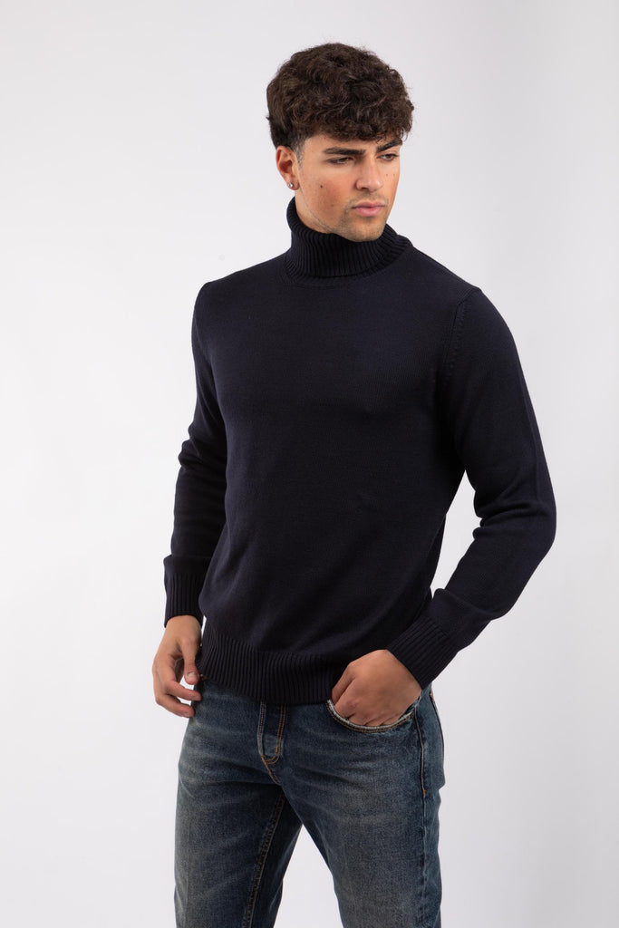 Maglione in lana vergine Blu 2561091 6001 ALTEA 