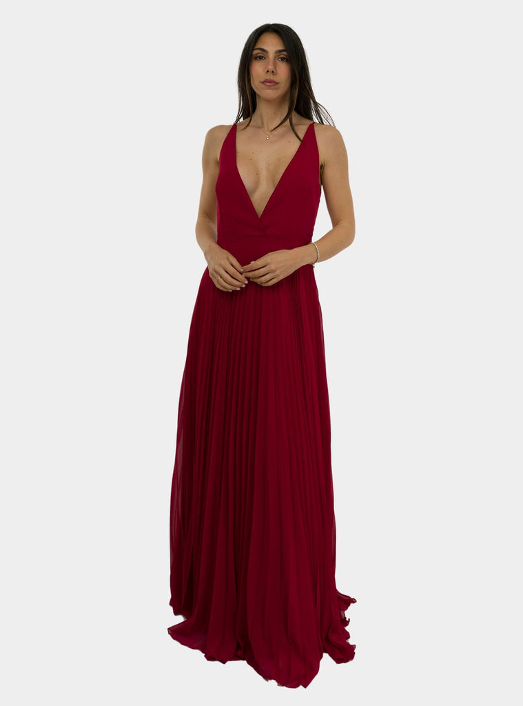 Abito oceane red MSS5OCEANE-F RED MADAME SHOUSHOU 