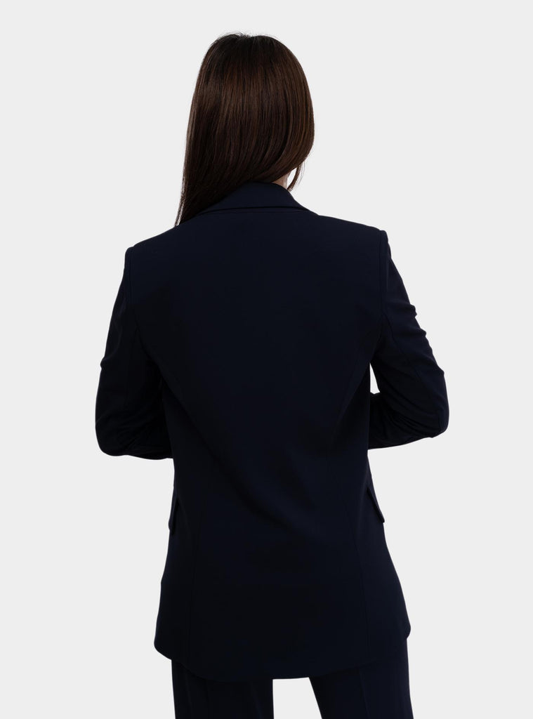 Giacca donna lunga jersey crepe FF0069-0104 019 1ONE 