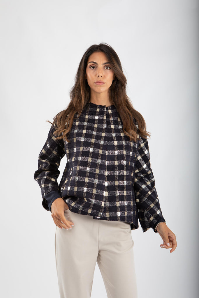 Giacca con Stampa 521SD35078 01 ALESSIA SANTI 
