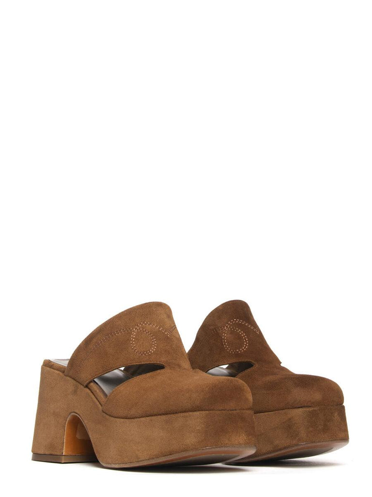 Zeppe in camoscio whiskey 2750 394 CURIOSITE 