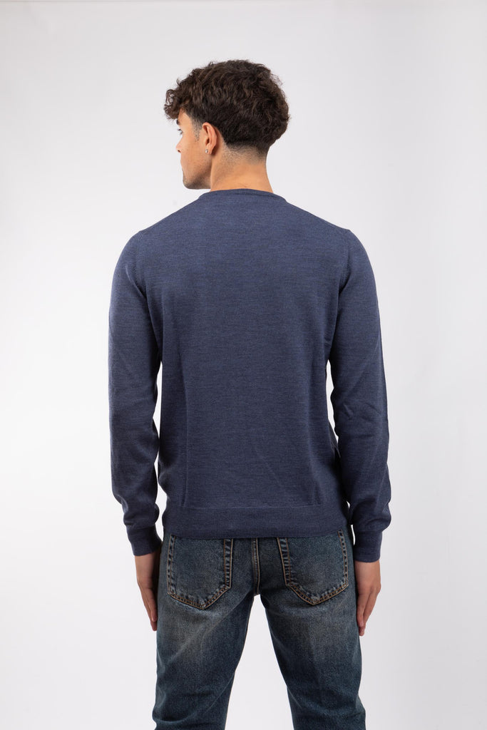 Maglia paricollo Light Blue 55167/14290 597 GRAN SASSO 