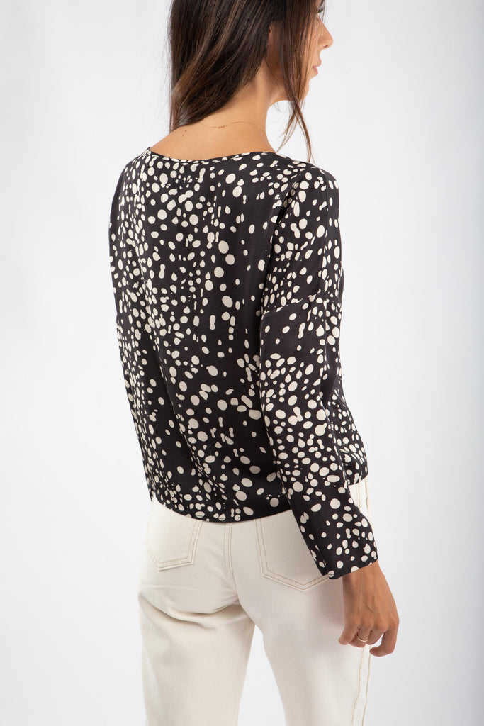 Blusa stampata girocollo 521SD45052 529016-07 ALESSIA SANTI 
