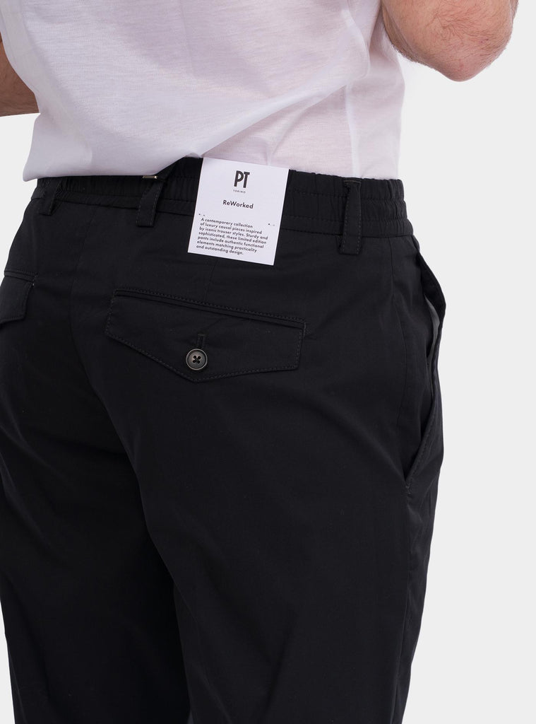 Pantalone uomo Reworked nero RSRBB30REWVD05 0990 PT PANTALONI TORINO 