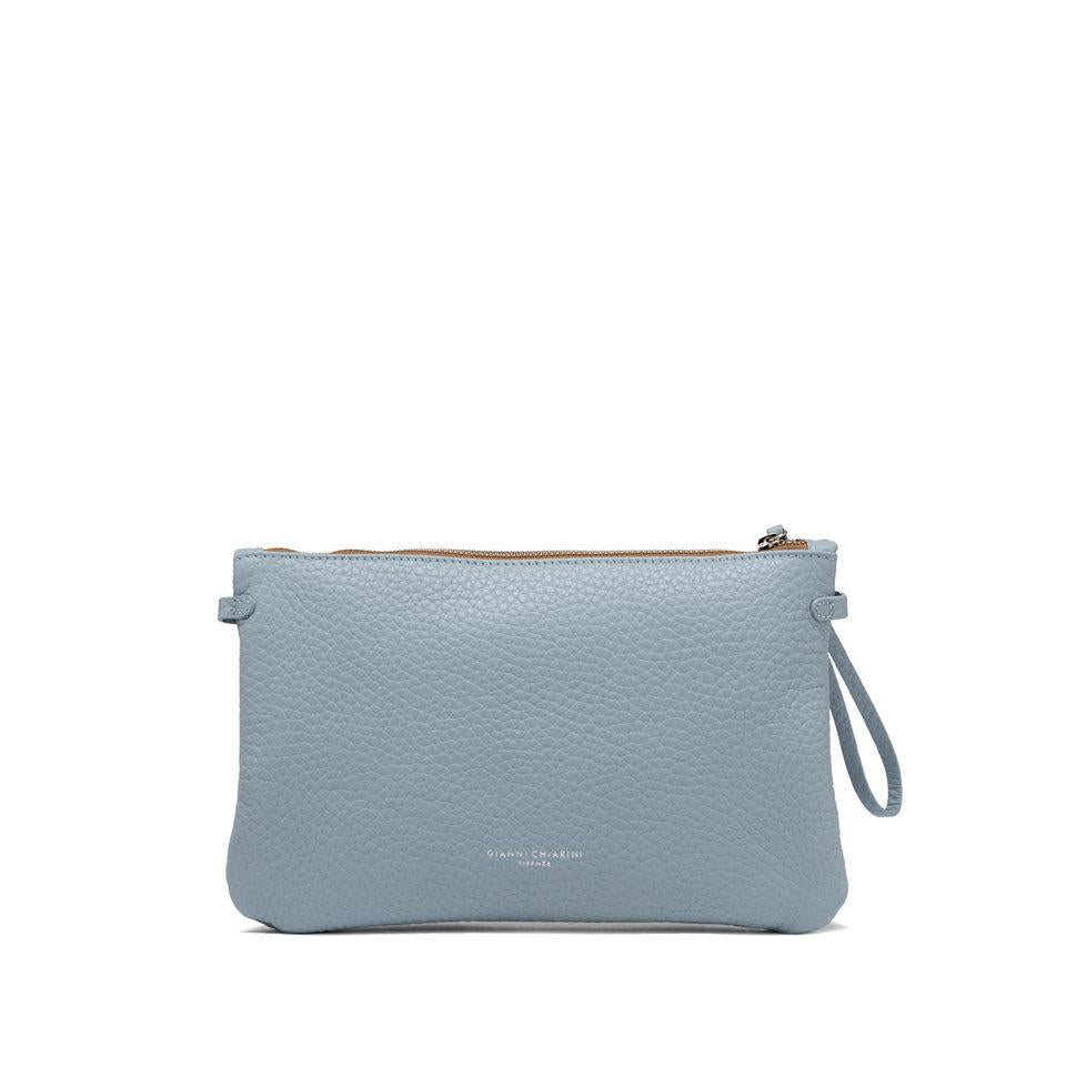 Borsa in pelle Hermy sky BS 3975 RNGDBL SKY CARAMELLO GIANNI CHIARINI 