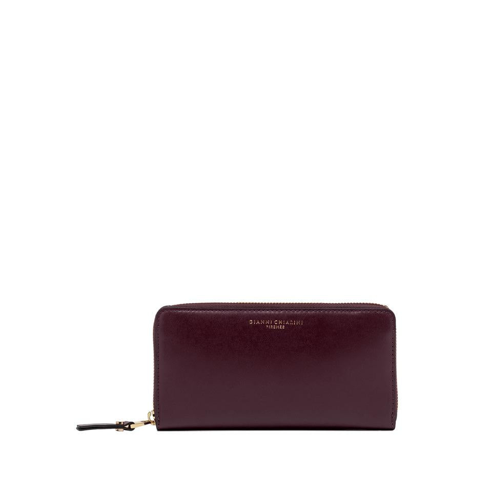 Wallets Calf Wine Berry PF 5042 GRN WINE BERRY GIANNI CHIARINI 