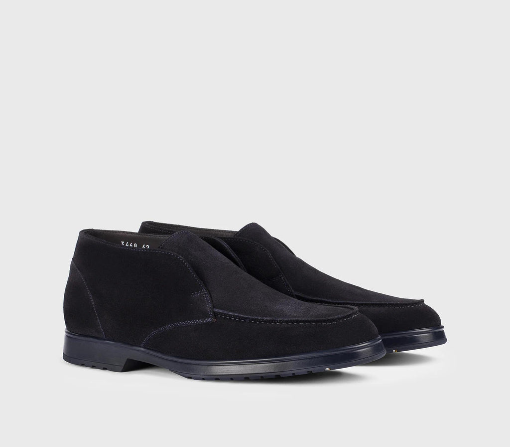 Desert boot in suede blu DU3332PHILUF009NB00 VISONE BLU DOUCAL'S 