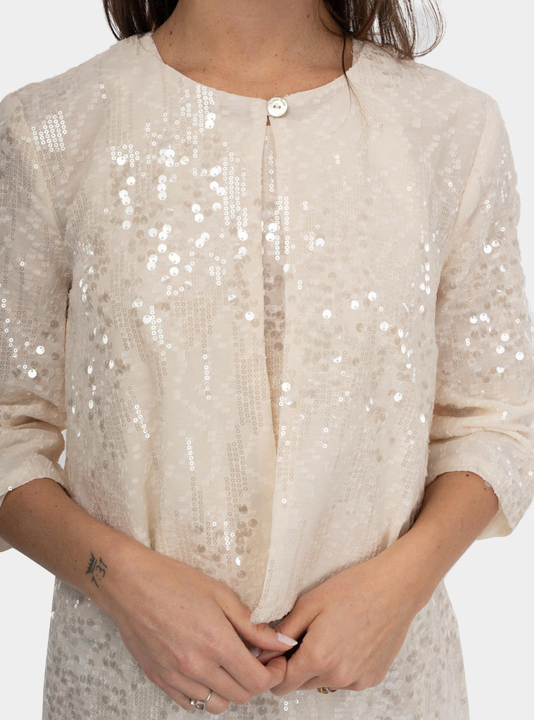 Giacca paillettes all over Panna 511SD35040 PANNA ALESSIA SANTI 