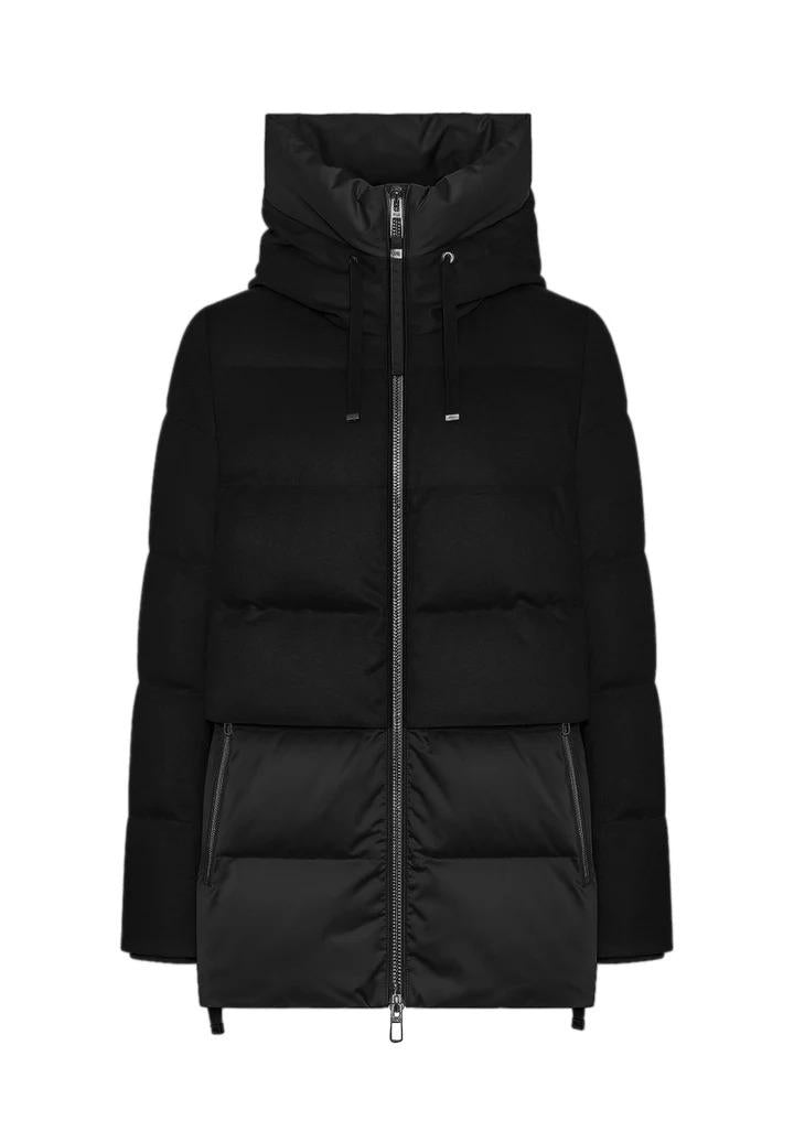 piumino corto Heiko Nero KEIKO PRATO MESTRE 901 DUNO 