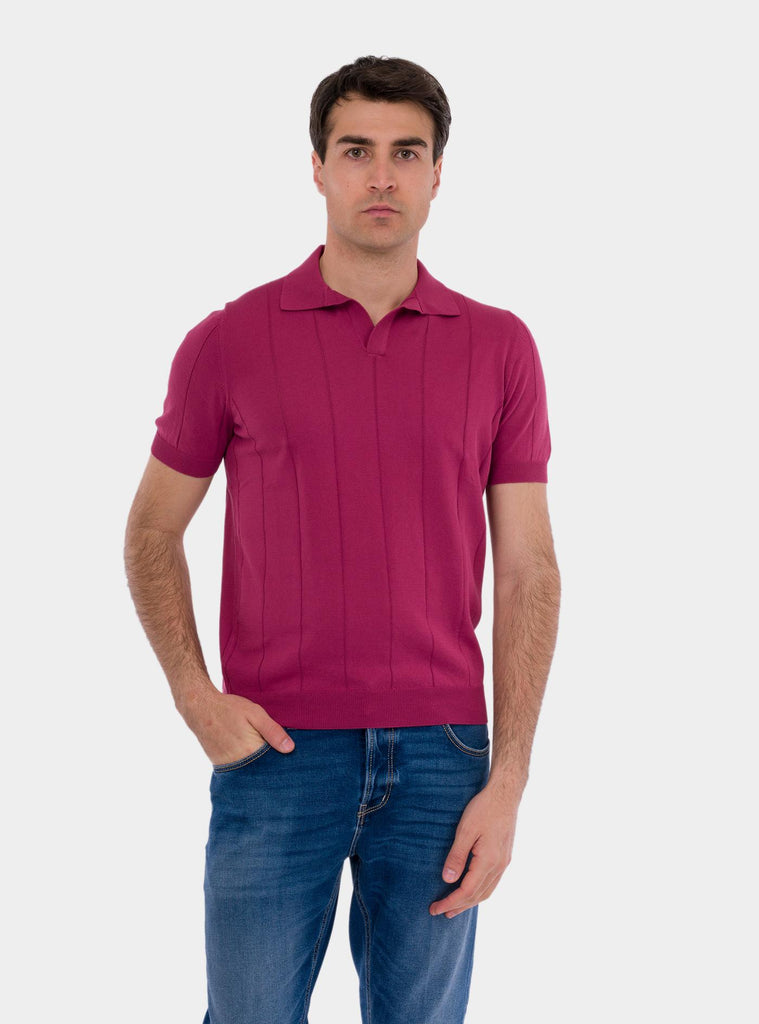 Polo uomo a mezza manica Magenta 57191/20660 223 GRAN SASSO 