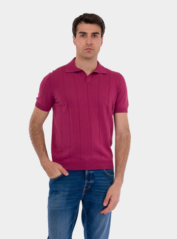 Polo uomo a mezza manica Magenta 57191/20660 223 GRAN SASSO 