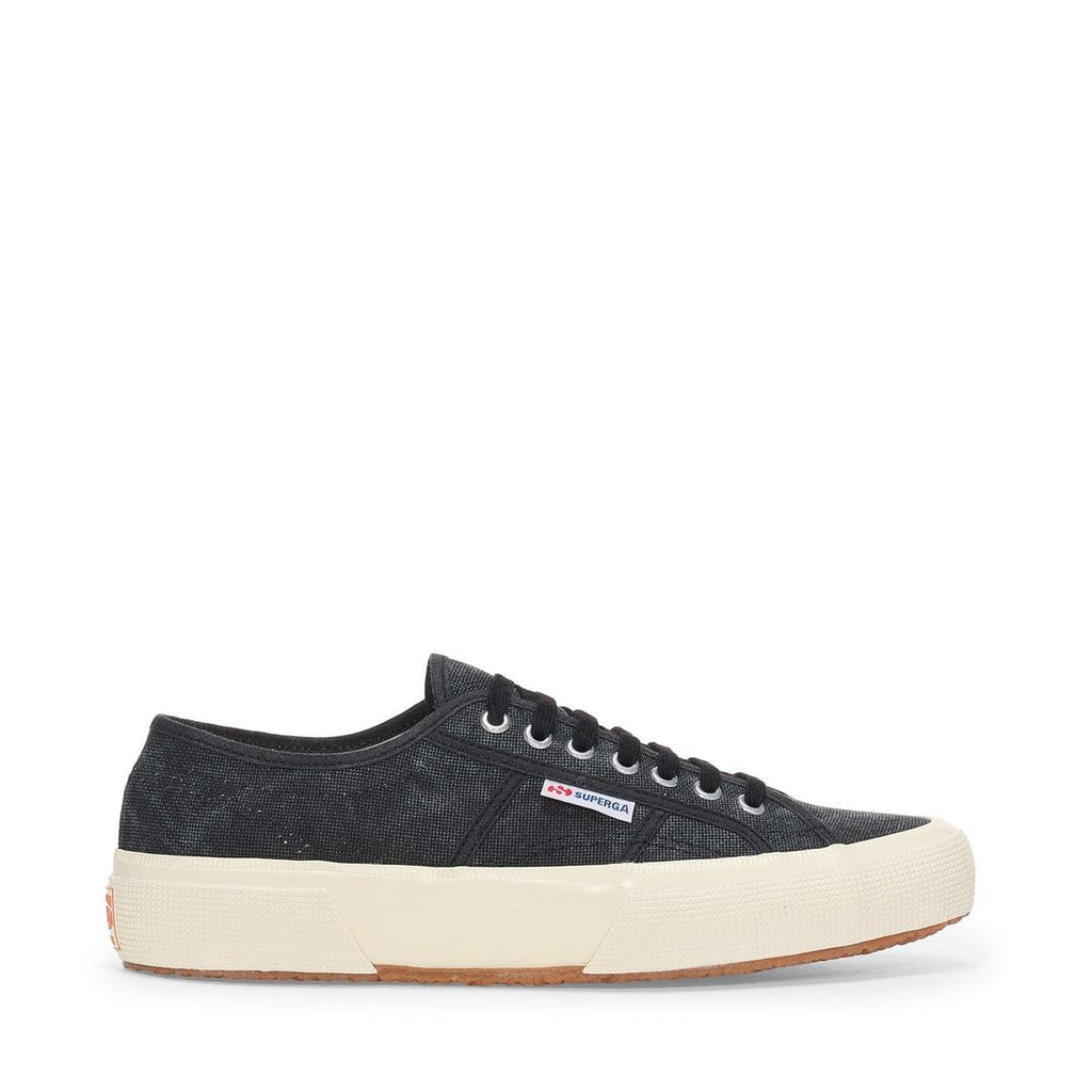 Superga 2750 OG washed cotton black 2750-OGWASHEDCOTTON BLACK SUPERGA 