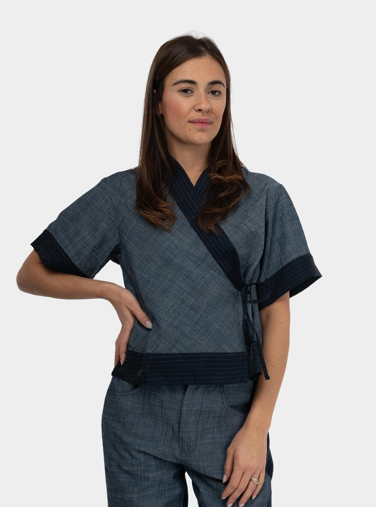 ALESSIA SANTI 511SD35013DENIM GESSATO