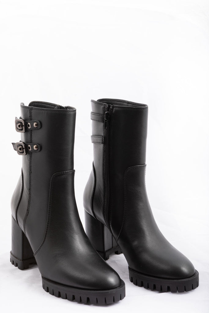 Stivaletto Ester Nero F5EVERY02/LEA BLACK APEPAZZA 