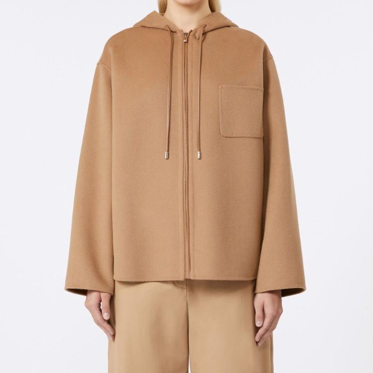 Caban in lana, cachemire e seta MINA 024 MAX MARA STUDIO 