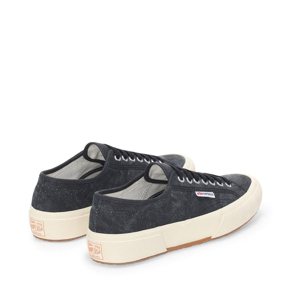 Superga 2750 OG washed cotton black 2750-OGWASHEDCOTTON BLACK SUPERGA 