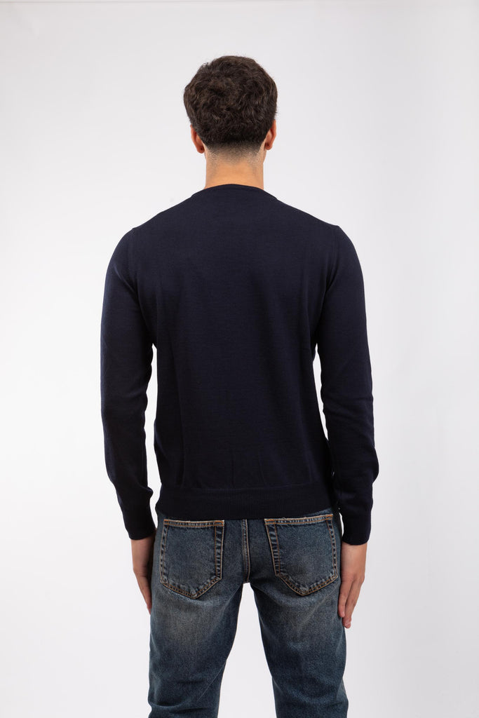 Maglia paricollo Blu 55167/14290 598 GRAN SASSO 