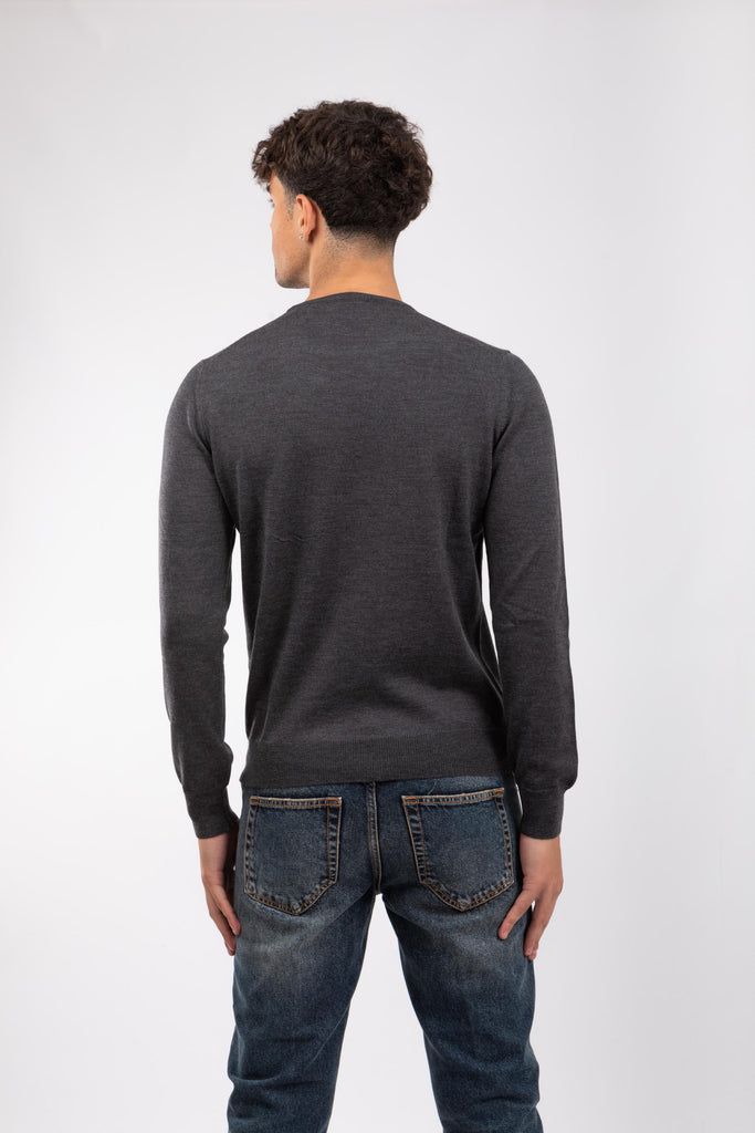 Maglia paricollo Grigio 55167/14290 098 GRAN SASSO 