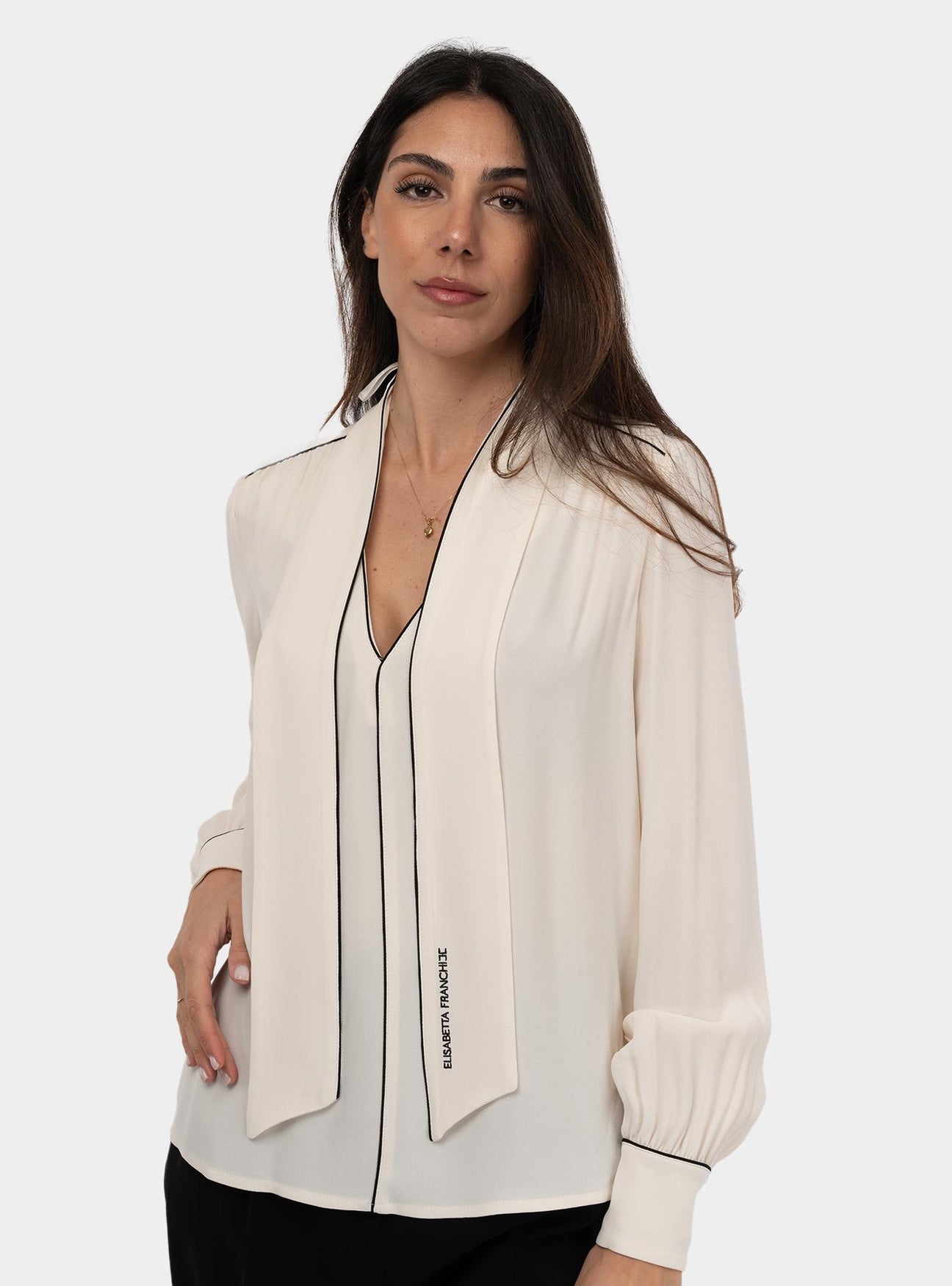 ELISABETTA FRANCHI CA10451E2E84BURRO/NERO