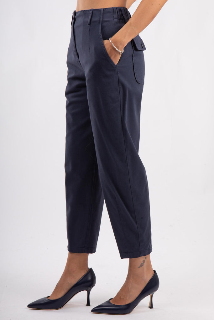 Pantaloni in cotone con tasche 521SD25010 S3982 ALESSIA SANTI 
