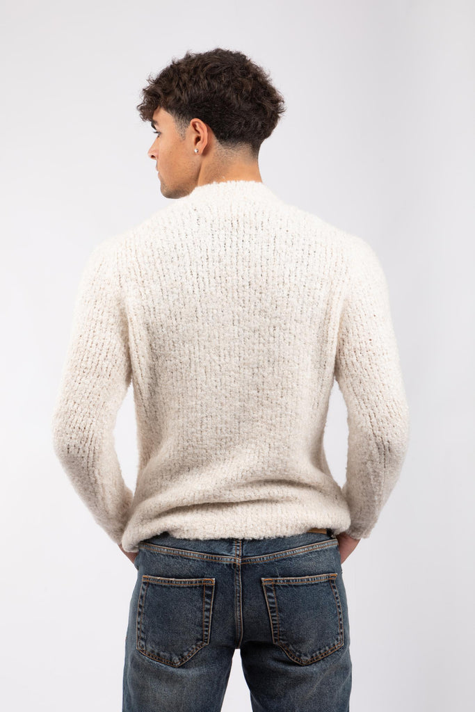 Maglione testurizzato Panna BRAYS PWI25-06 800 TAGLIATORE 