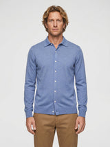 Men's Julius Lyocell and Cotton Shirt - Powder Blue