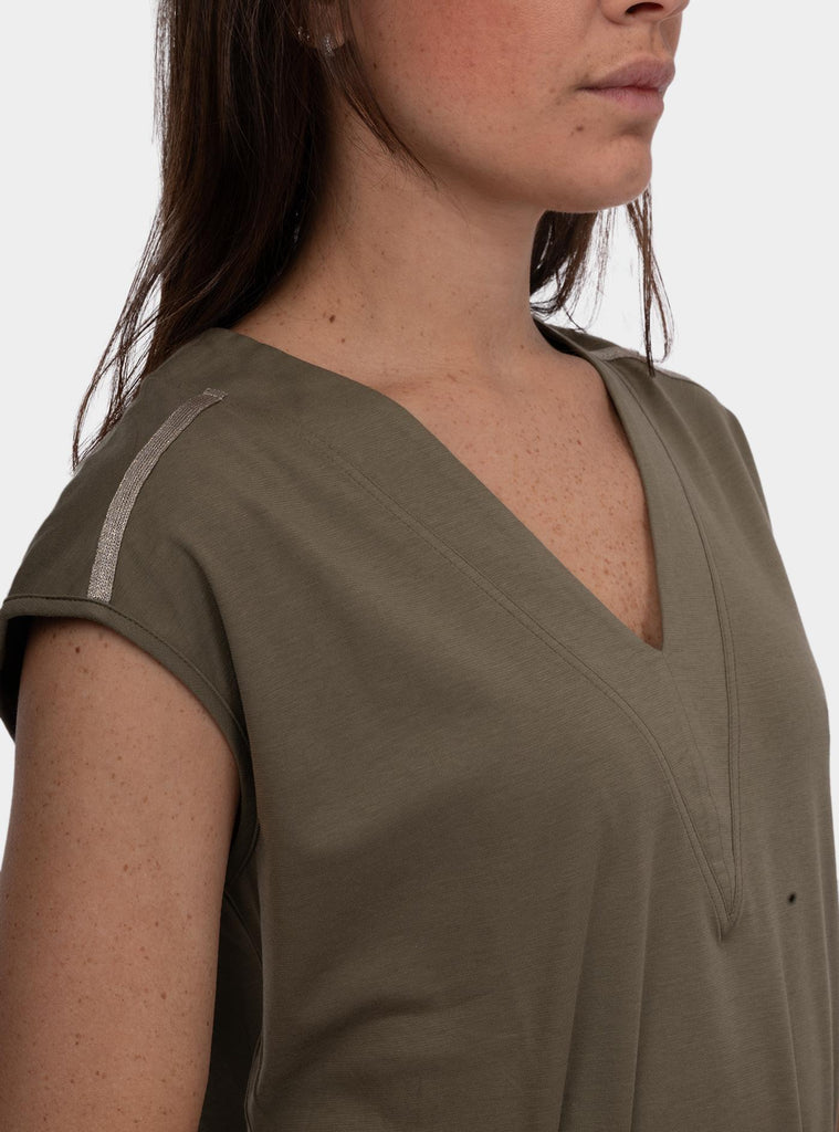 Maglia donna scollo v 60246/80566 485 GRAN SASSO 