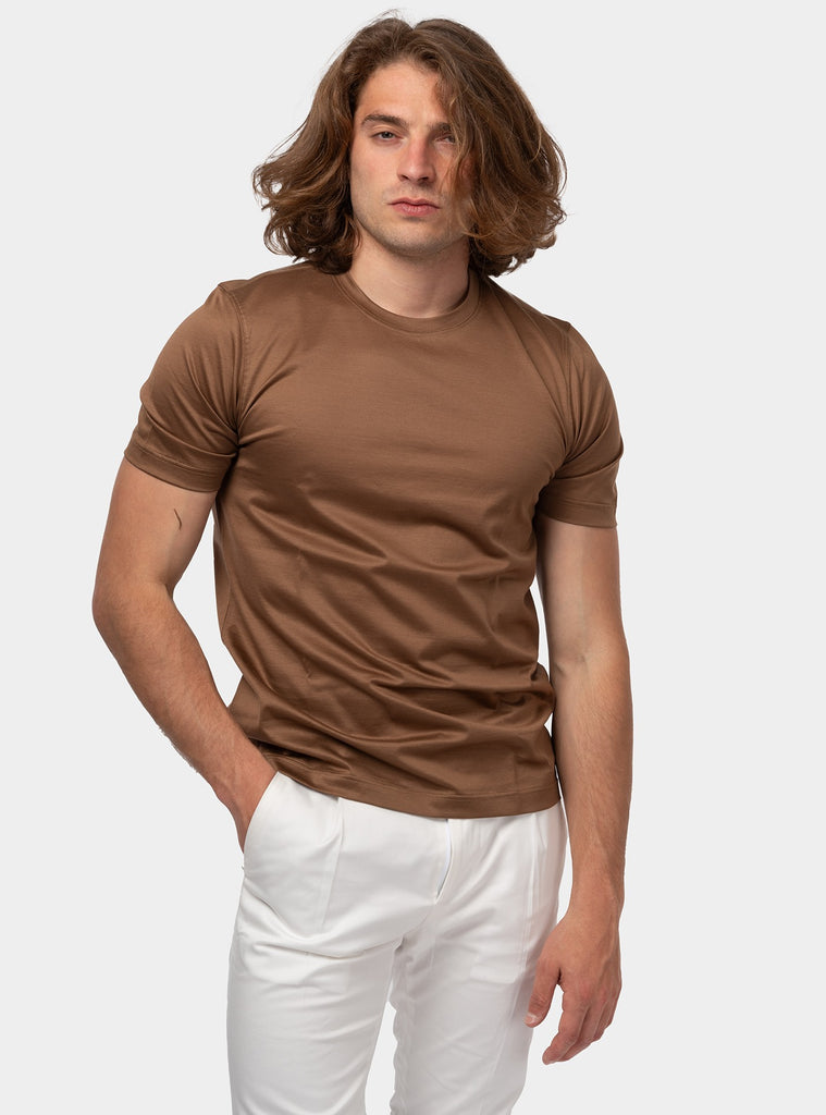 immagine-1-gran-sasso-t-shirt-in-filo-di-scozia-marrone-maglia-uomo-6013374002-pe24-176