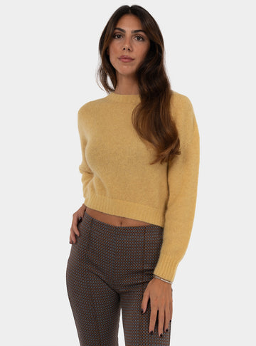 immagine-1-niu-pullover-corto-giallo-maglia-donna-aw24725-arachide