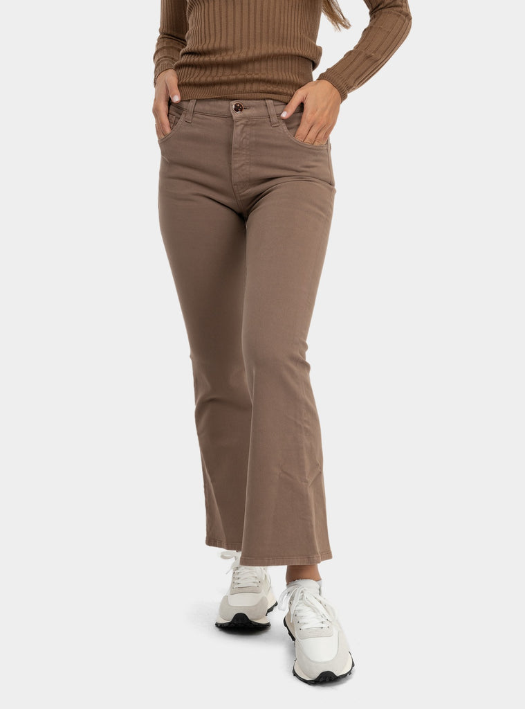 immagine-1-re-hash-pantalone-dakota-cinque-tasche-bootcut-camel-pantalone-donna-p4300a642-4067camel