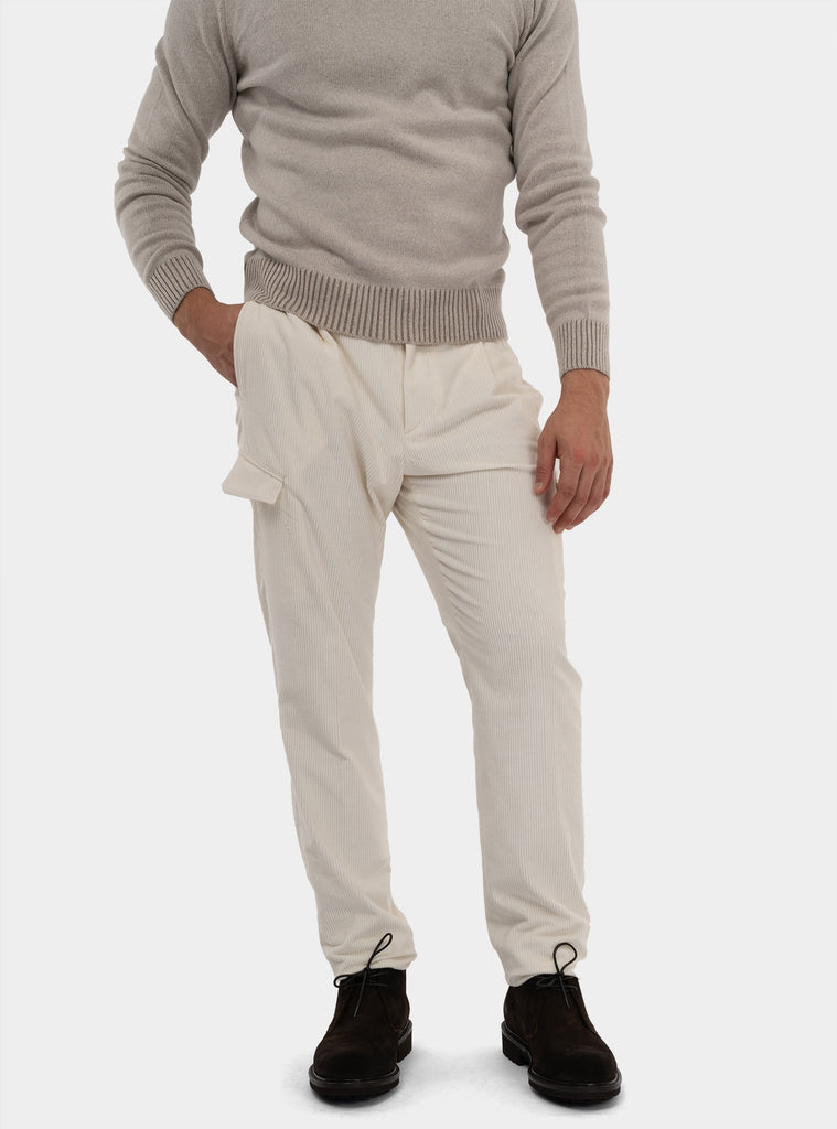 immagine-1-tagliatore-pantalone-cargo-in-velluto-bianco-pantalone-uomo-p-lang14ai24-x1138bianco