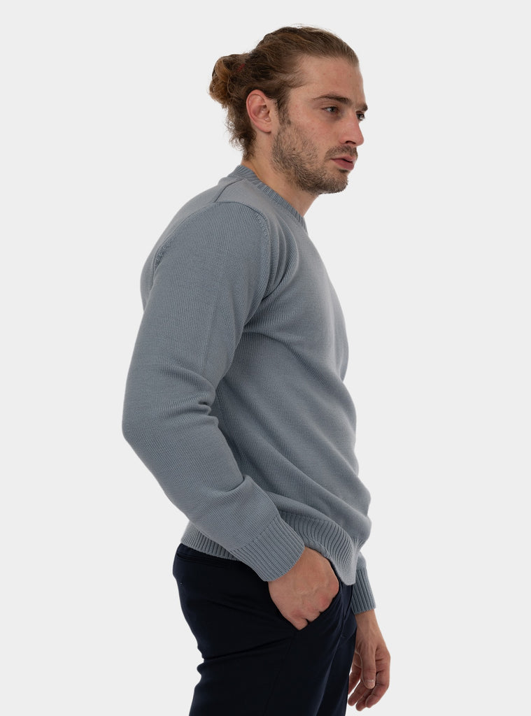 immagine-2-altea-maglione-in-lana-girocollo-maglia-uomo-2461010-11rceleste