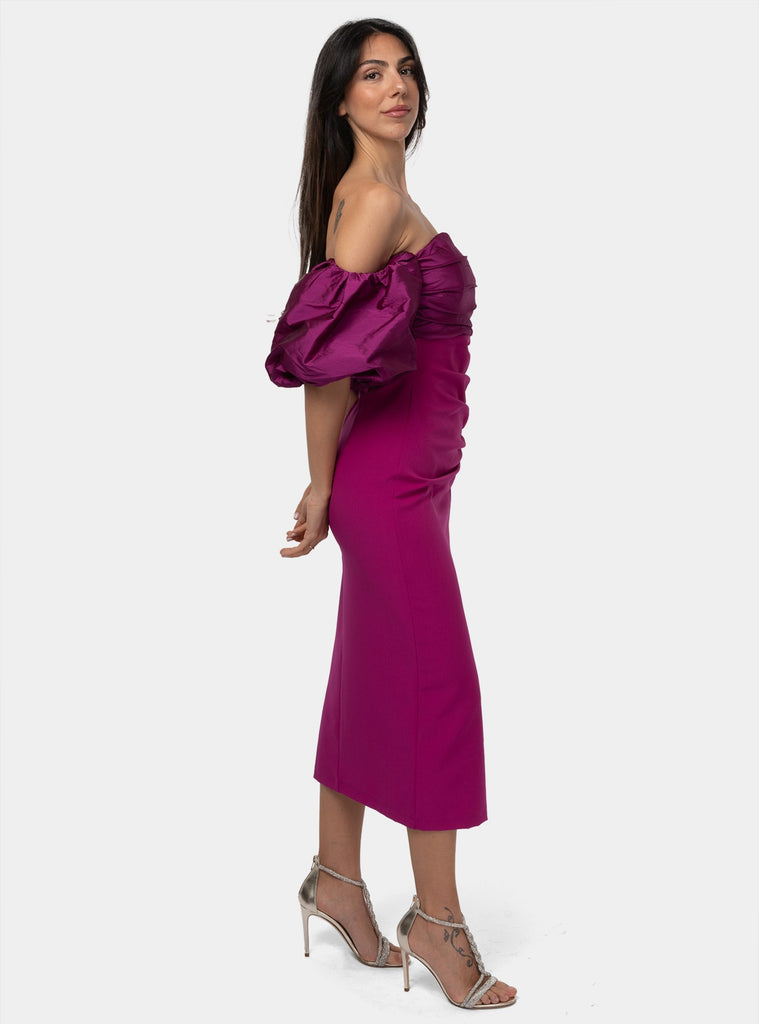 immagine-2-betzzia-abito-a-tubino-fucsia-abito-donna-c24336-43