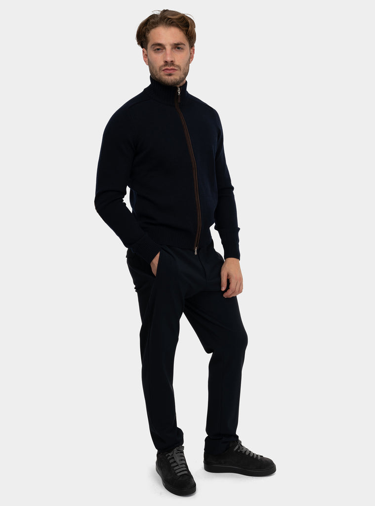 immagine-2-gran-sasso-cardigan-con-zip-blu-cardigan-uomo-2310214255-598blu