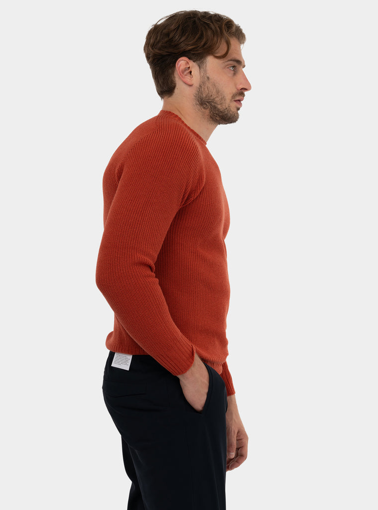 immagine-2-gran-sasso-girocollo-rain-wool-a-coste-arancione-maglia-uomo-2411624601-339arancione